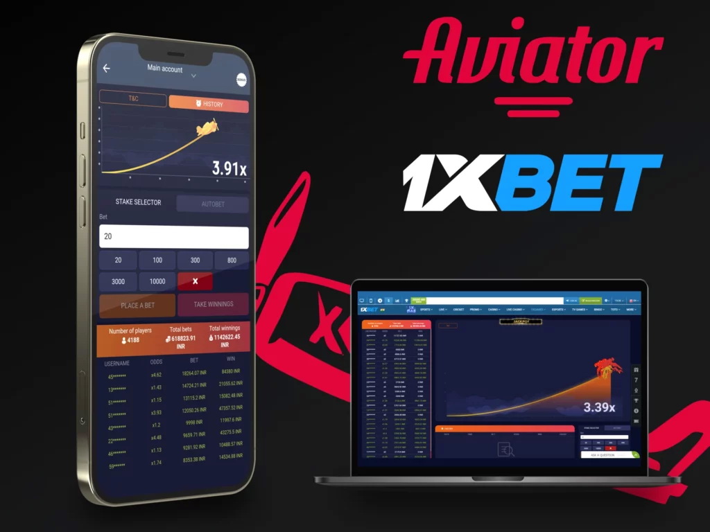 Aviator 1xbet game